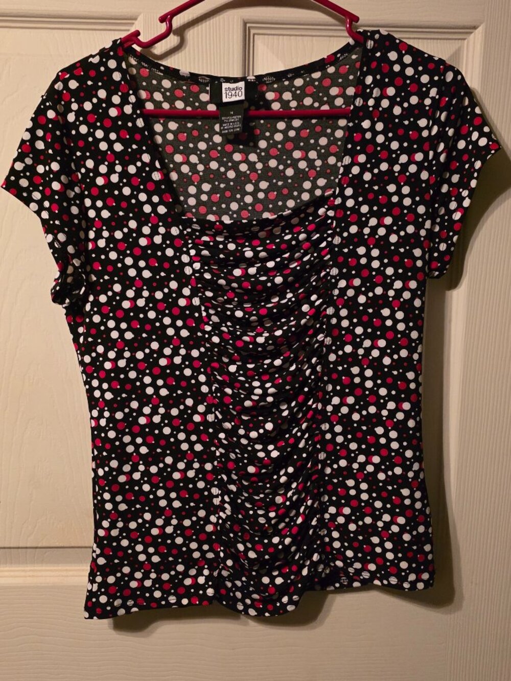 Polk-a-dot Blouse Medium